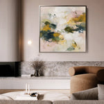 Abstract 1132 Canvas Art 60 x 60 cm / Stretched on hidden frame