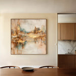 Abstract 1133 Canvas Art 60 x 60 cm / Stretched on hidden frame