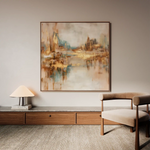 Abstract 1133 Canvas Art 60 x 60 cm / Stretched on hidden frame