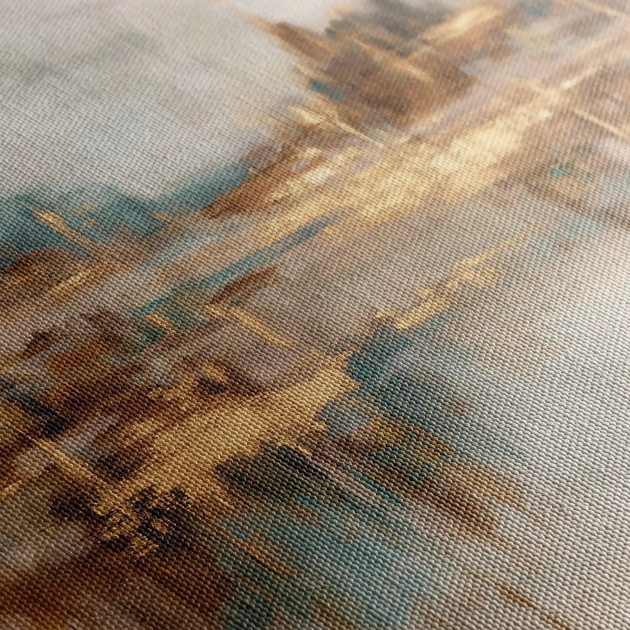 Abstract 1133 Canvas Art 60 x 60 cm / Stretched on hidden frame