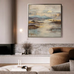 Abstract 1134 Canvas Art 60 x 60 cm / Stretched on hidden frame