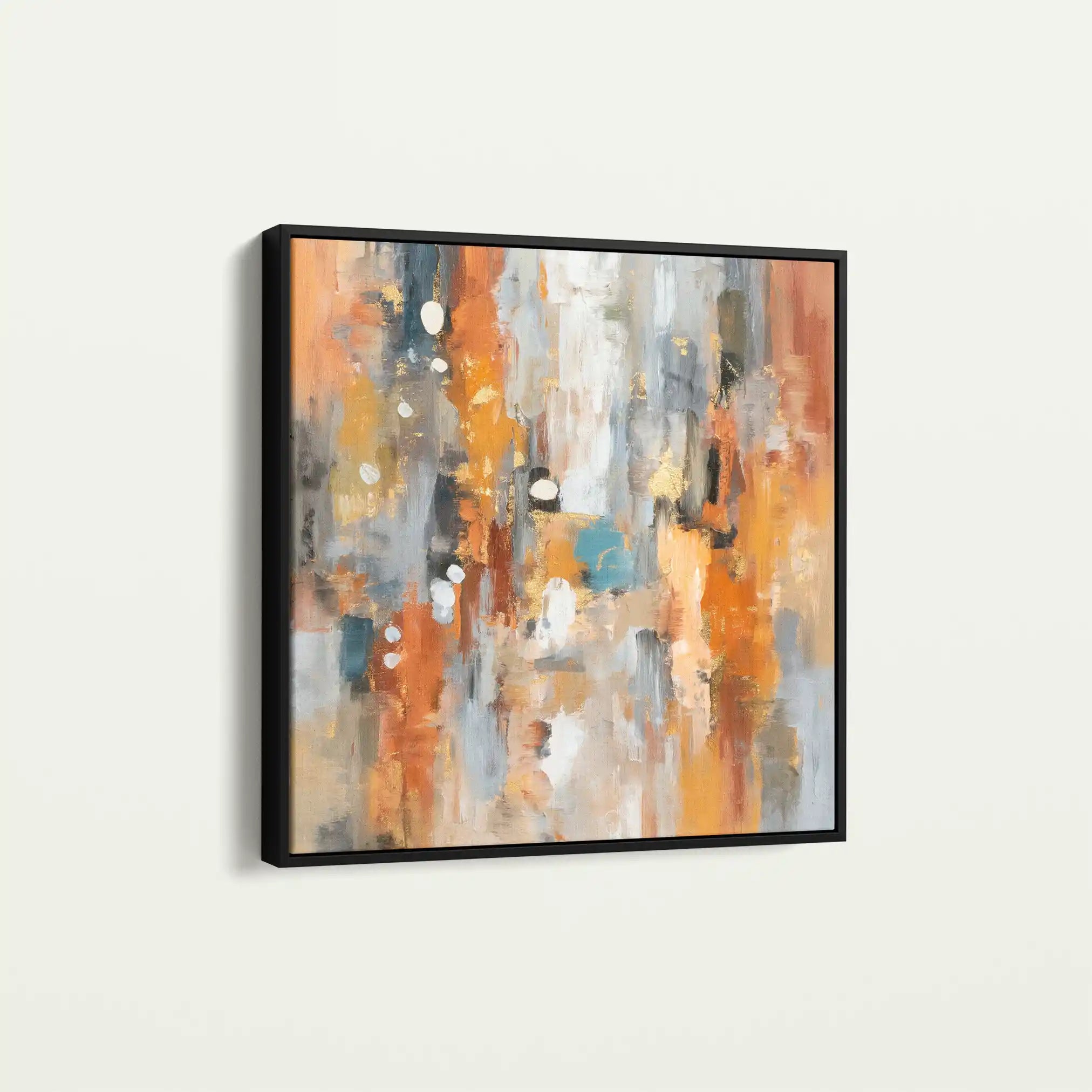 Abstract 1135 Canvas Art 60 x 60 cm / Stretched on hidden frame