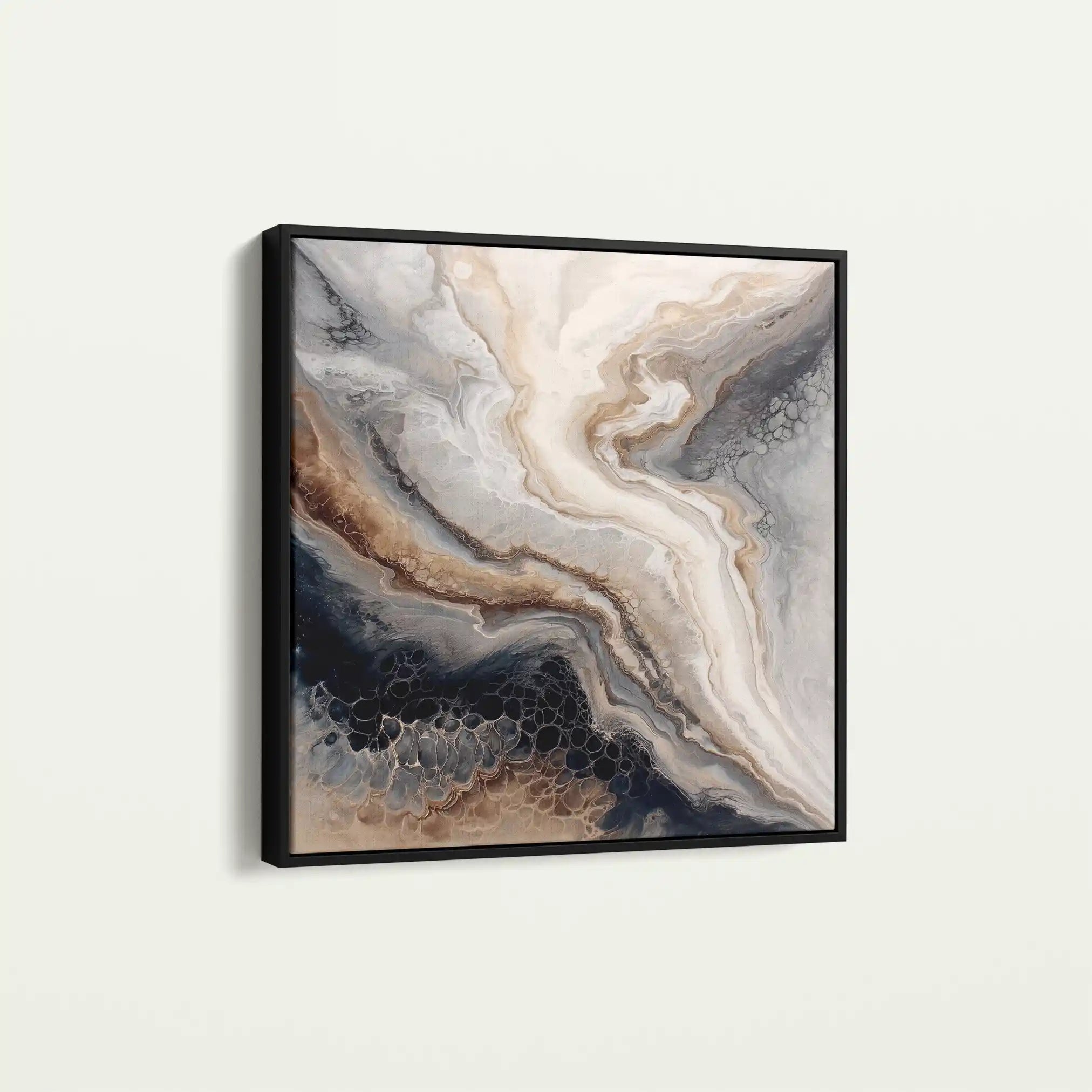 Abstract 1136 Canvas Art 60 x 60 cm / Stretched on hidden frame