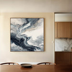 Abstract 1137 Canvas Art 60 x 60 cm / Stretched on hidden frame