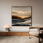 Abstract 1138 Canvas Art 60 x 60 cm / Stretched on hidden frame