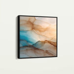 Abstract 1139 Canvas Art 60 x 60 cm / Stretched on hidden frame