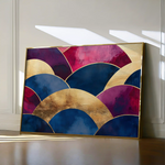 Boho 114 Canvas Art 90 x 60 cm / Stretched on hidden frame