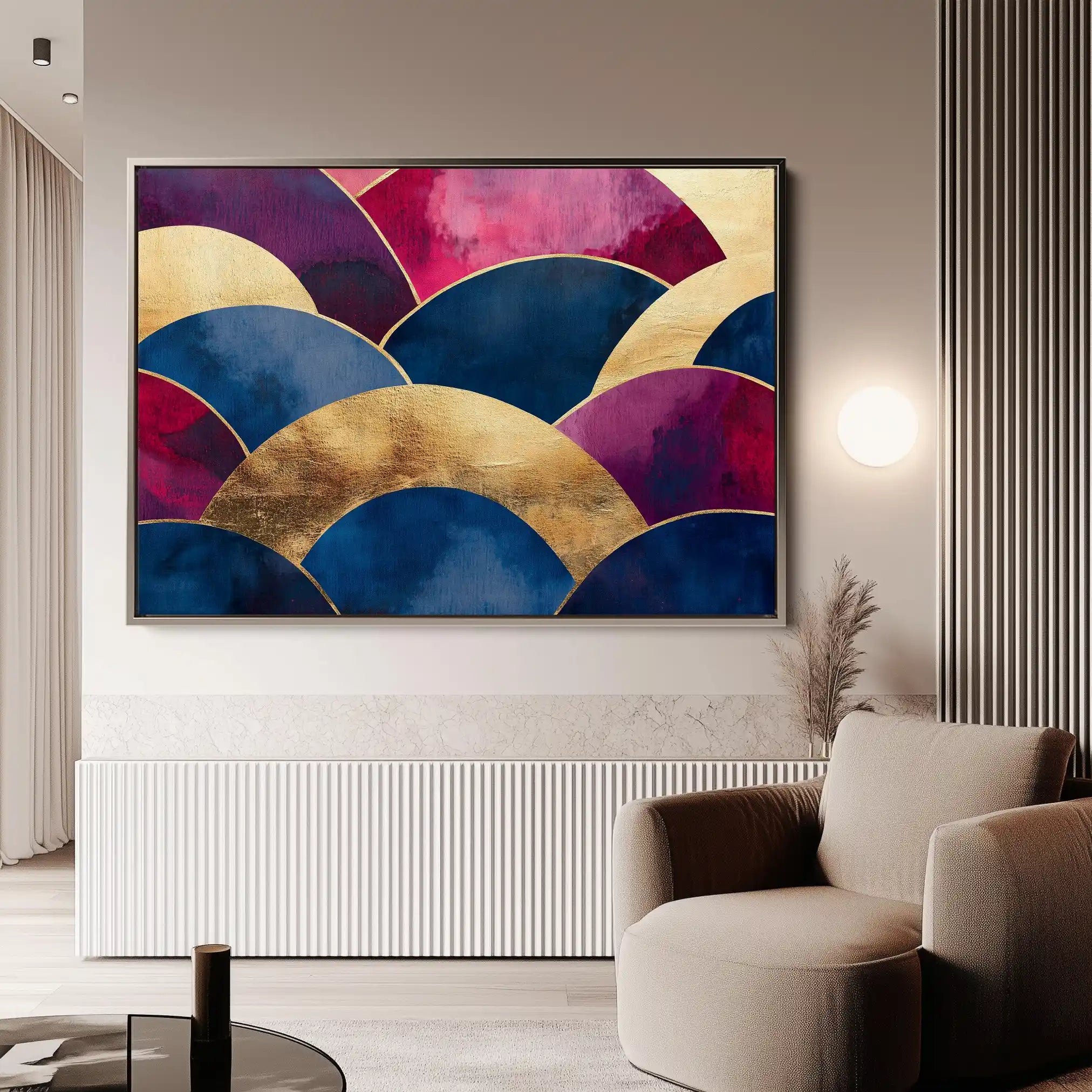 Boho 114 Canvas Art 90 x 60 cm / Stretched on hidden frame