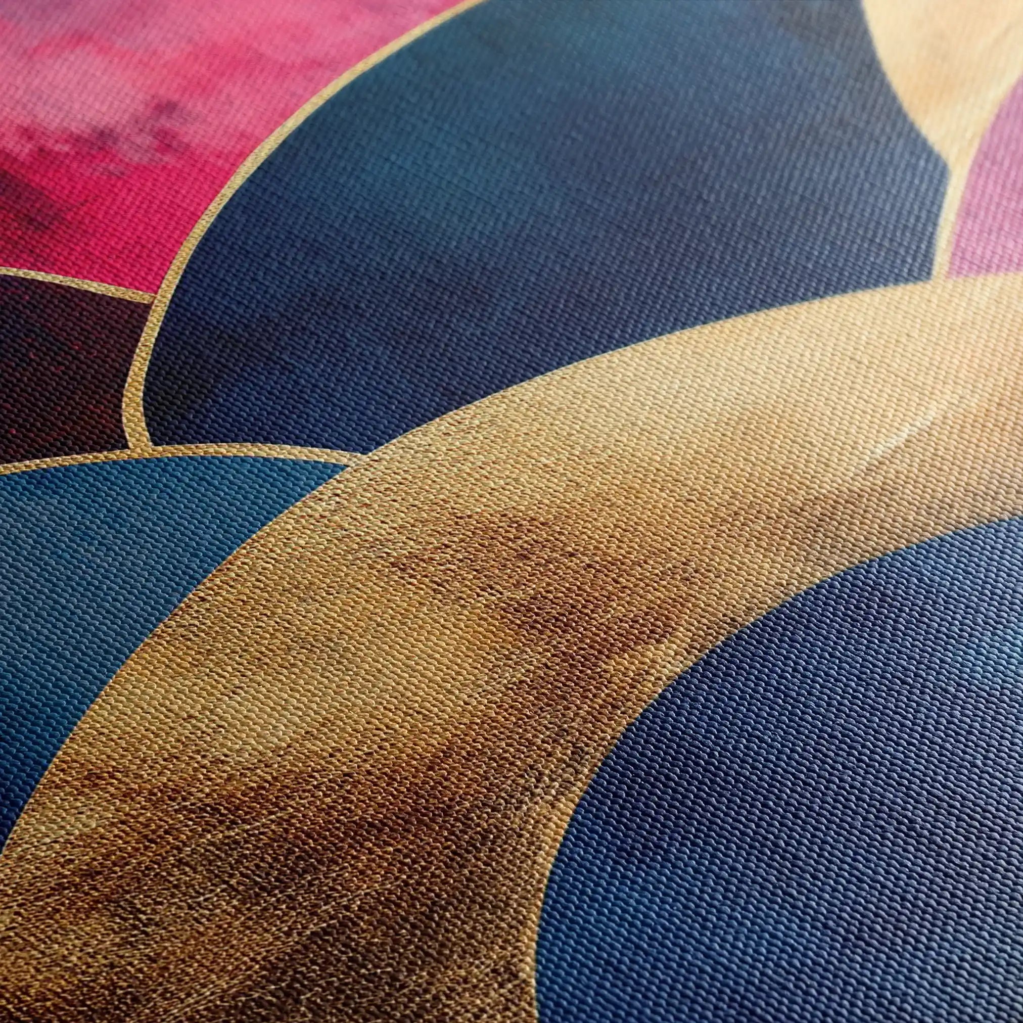 Boho 114 Canvas Art 90 x 60 cm / Stretched on hidden frame