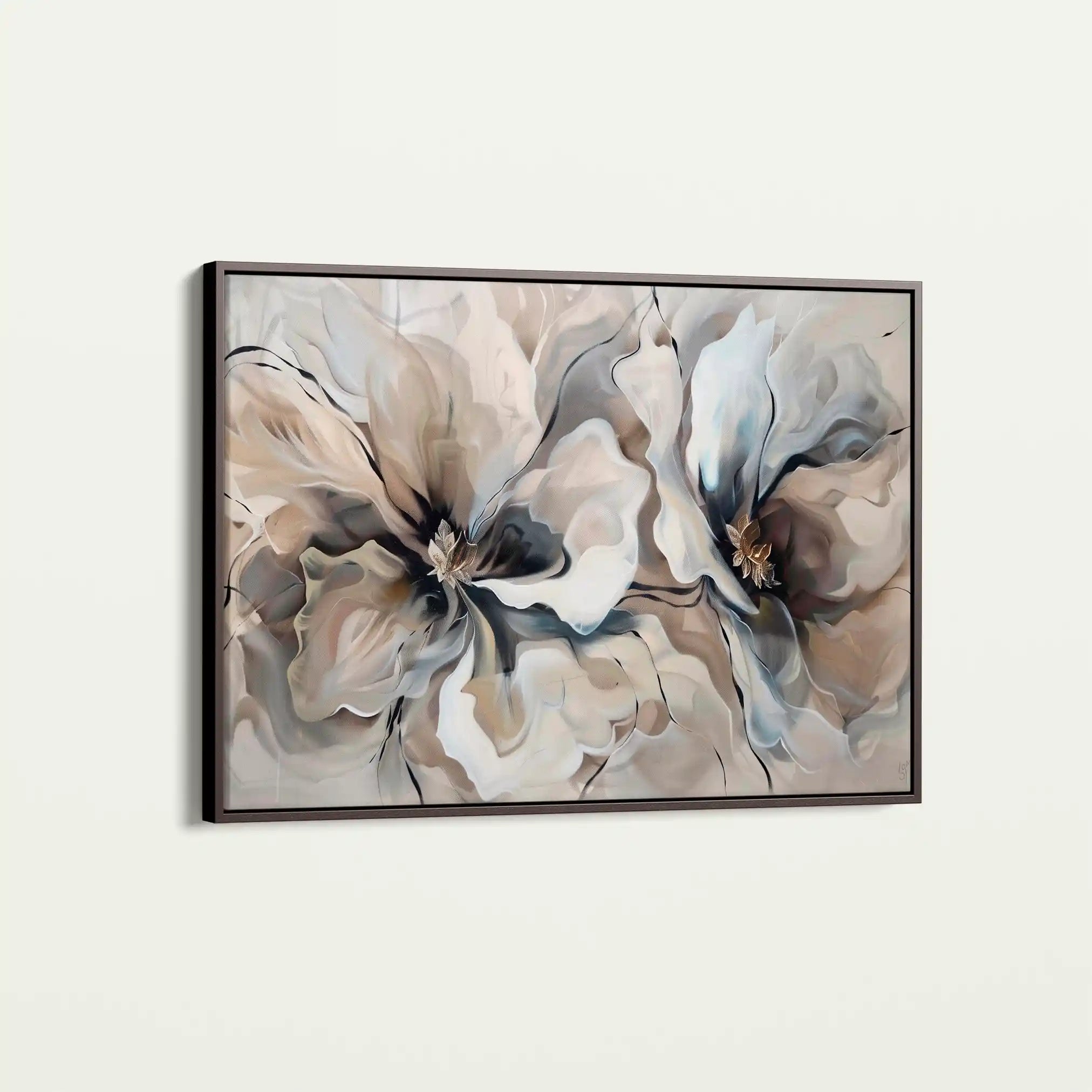 Floral Canvas Wall Art WAD114-F 90 x 60 cm / Stretched on hidden frame