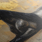 Horses 114 Canvas Art 90 x 60 cm / Stretched on hidden frame