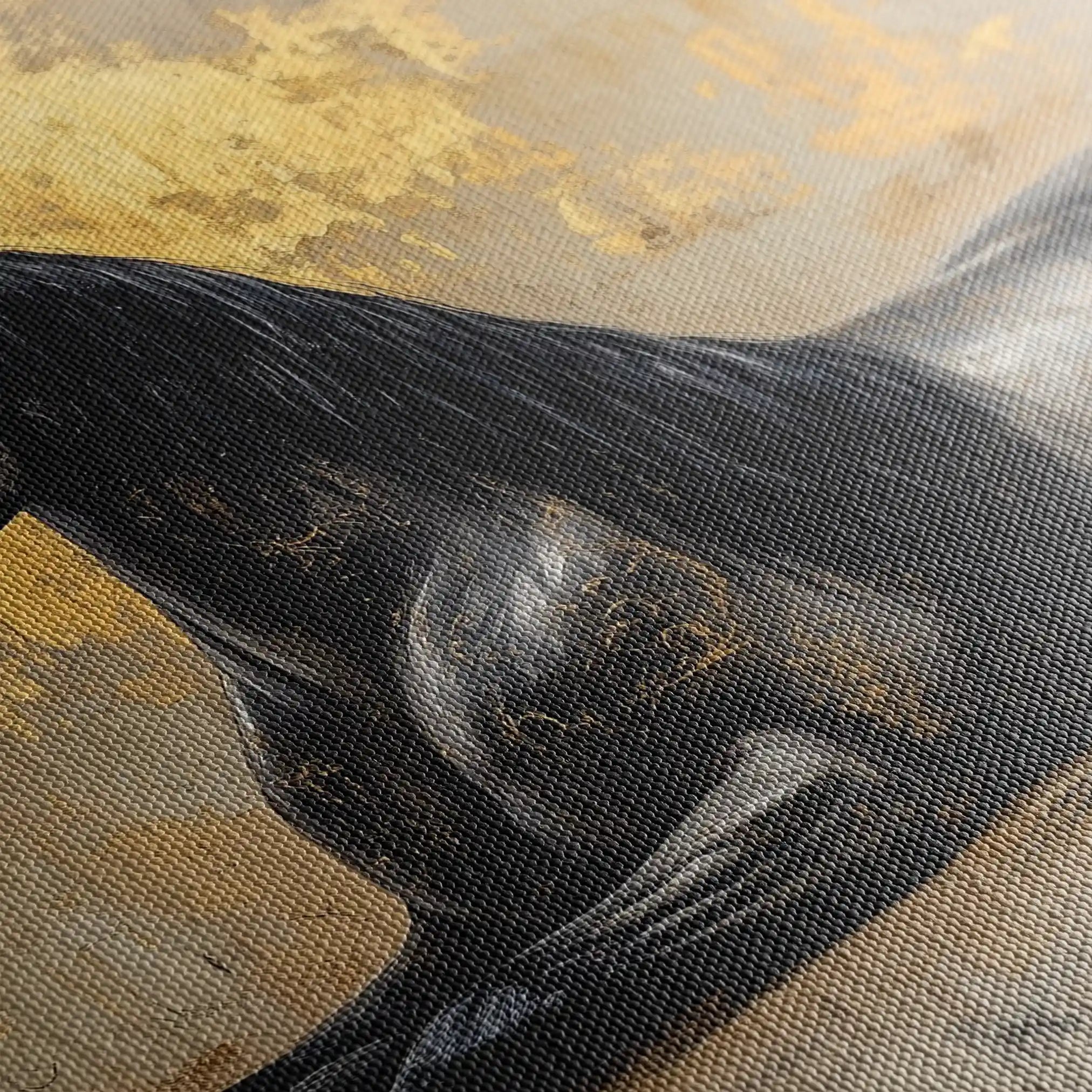 Horses 114 Canvas Art 90 x 60 cm / Stretched on hidden frame