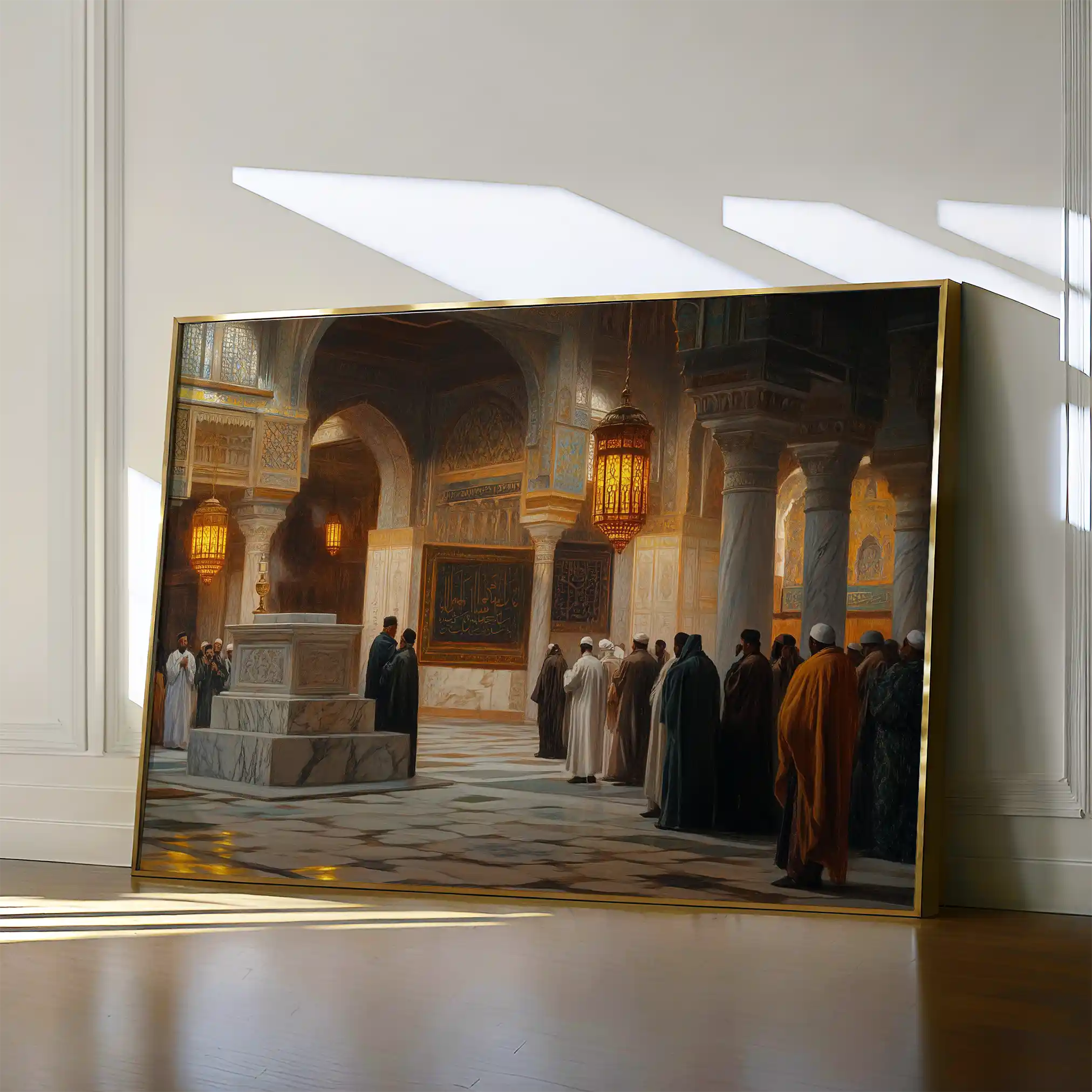 Orientalist 114 Canvas Art 90 x 60 cm / Stretched on hidden frame