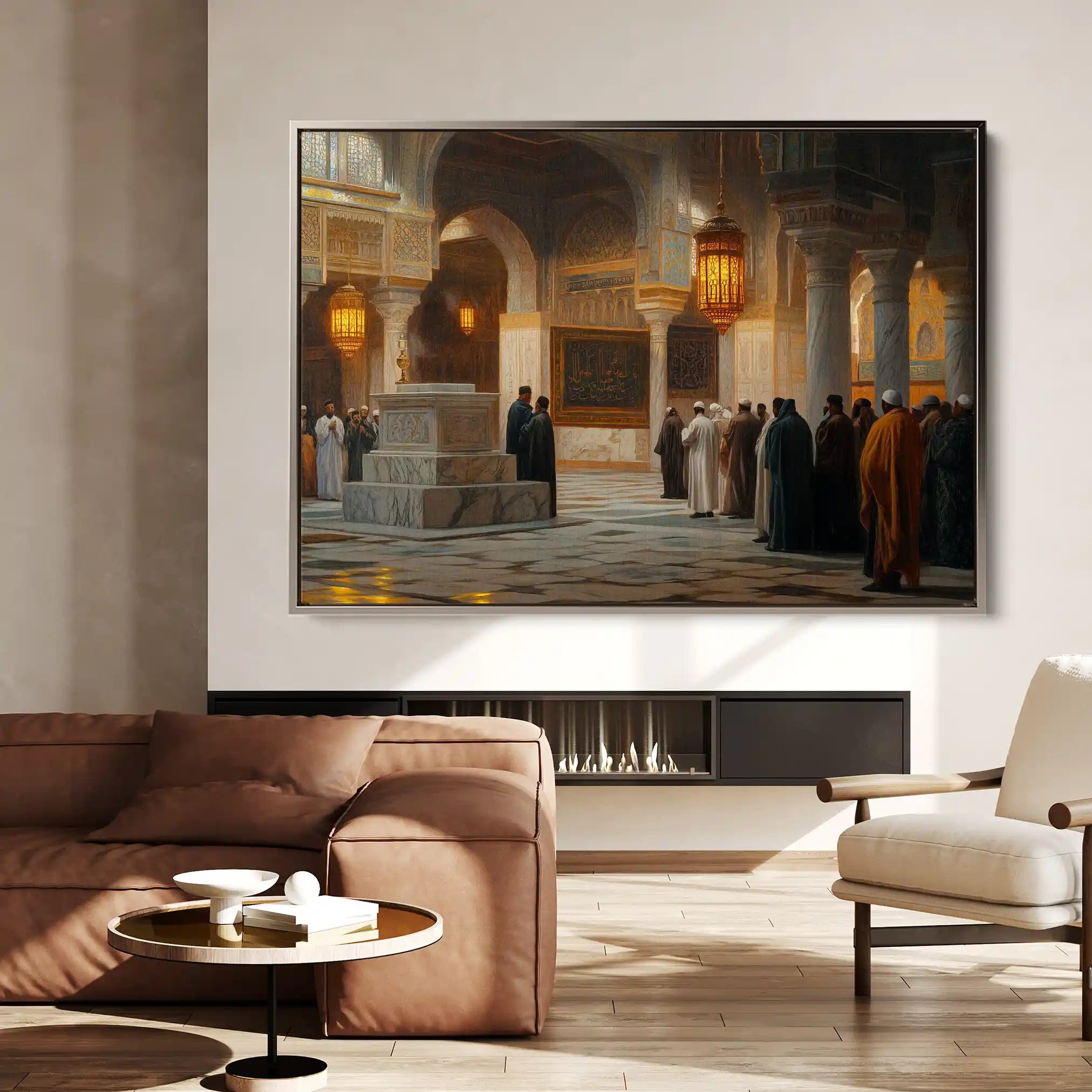 Orientalist 114 Canvas Art 90 x 60 cm / Stretched on hidden frame