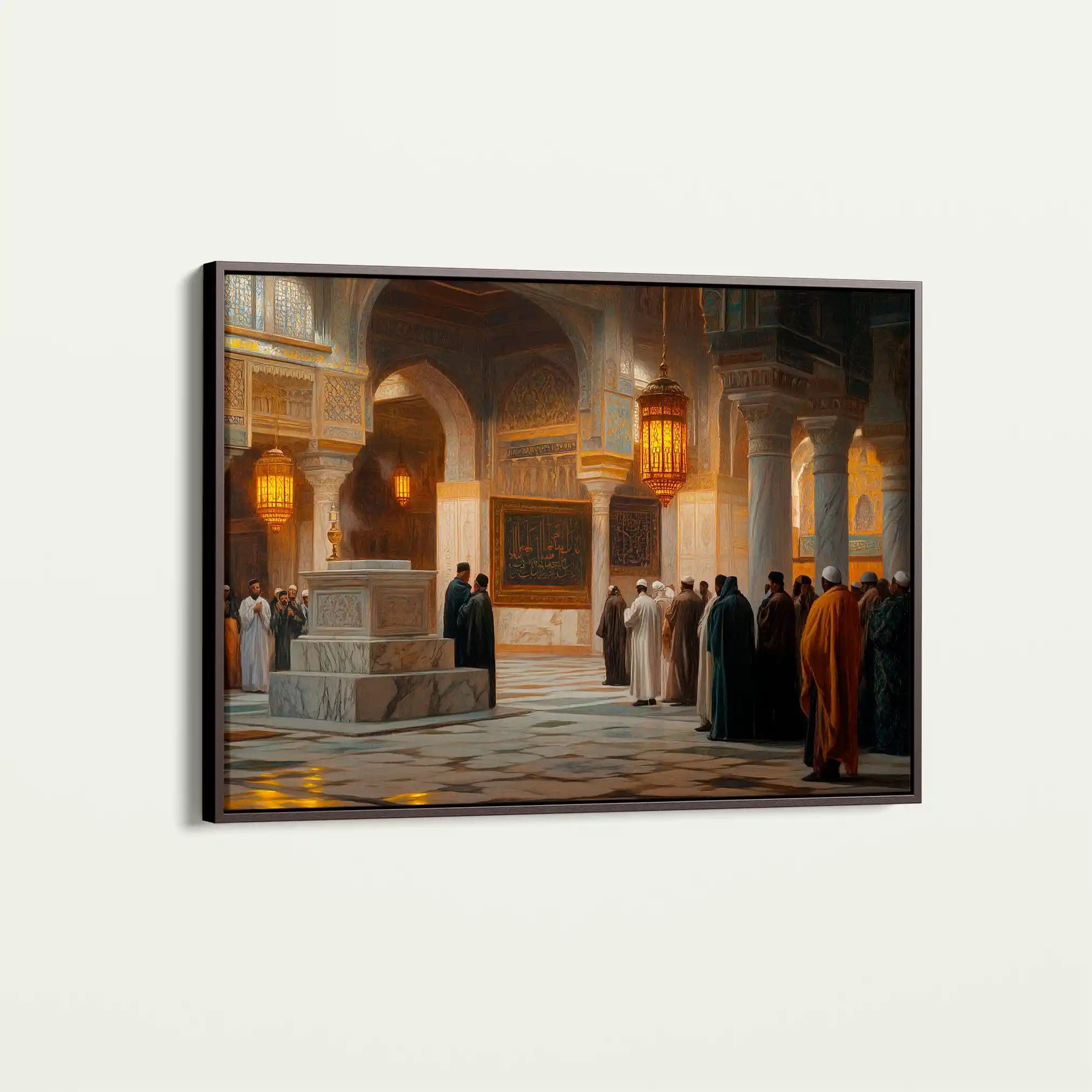 Orientalist 114 Canvas Art 90 x 60 cm / Stretched on hidden frame