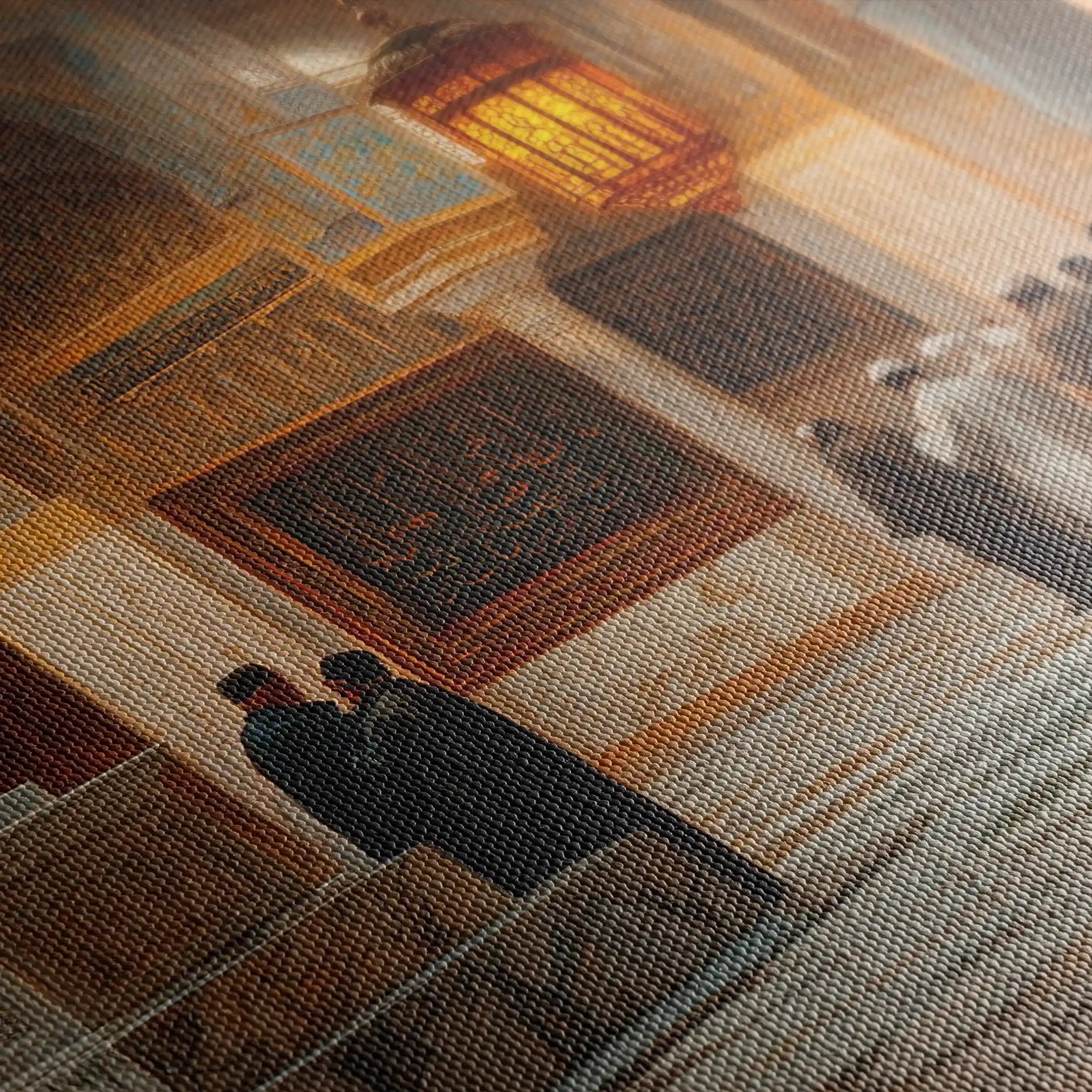 Orientalist 114 Canvas Art 90 x 60 cm / Stretched on hidden frame