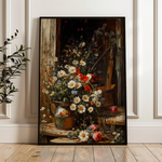 Floral Canvas Wall Art WAD1140-F 90 x 60 cm / Stretched on hidden frame