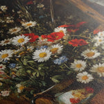 Floral Canvas Wall Art WAD1140-F 90 x 60 cm / Stretched on hidden frame