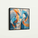 Abstract 1143 Canvas Art 60 x 60 cm / Stretched on hidden frame