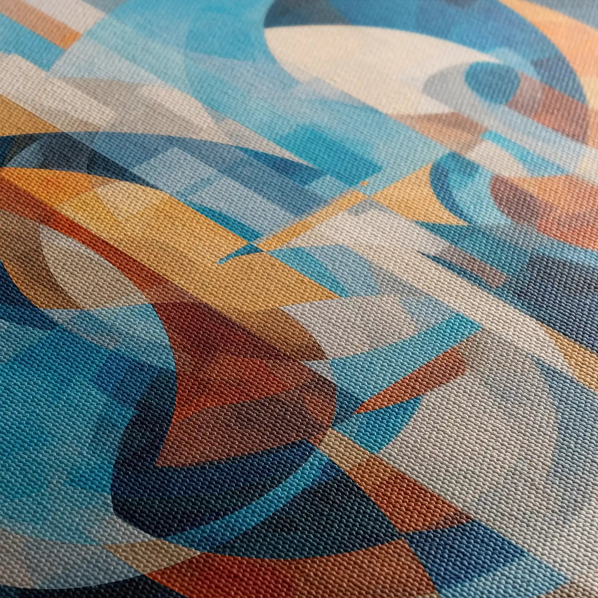 Abstract 1143 Canvas Art 60 x 60 cm / Stretched on hidden frame