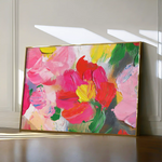 Floral Canvas Wall Art WAD1143-F 90 x 60 cm / Stretched on hidden frame