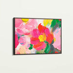 Floral Canvas Wall Art WAD1143-F 90 x 60 cm / Stretched on hidden frame