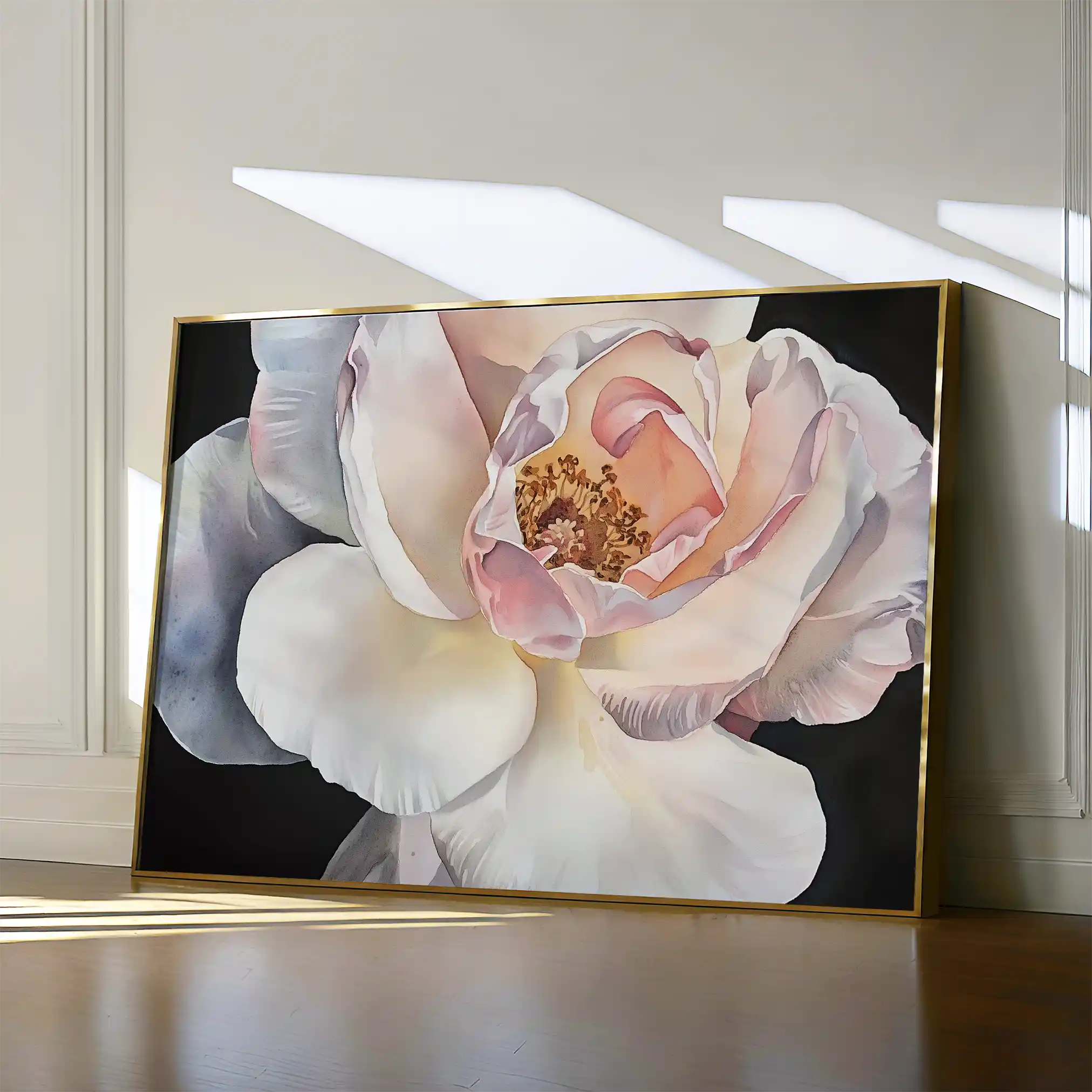 Floral Canvas Wall Art WAD1144-F 90 x 60 cm / Stretched on hidden frame
