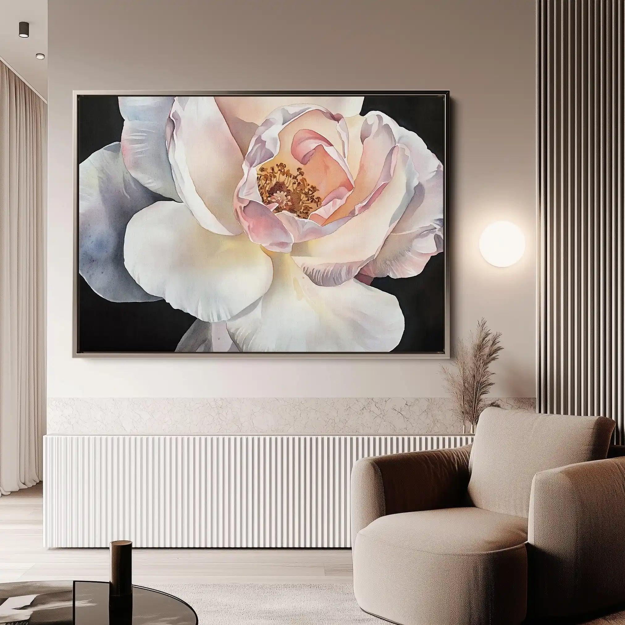 Floral Canvas Wall Art WAD1144-F 90 x 60 cm / Stretched on hidden frame
