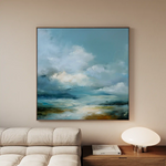 Abstract 1145 Canvas Art 60 x 60 cm / Stretched on hidden frame