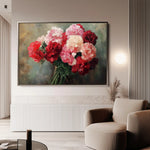 Floral Canvas Wall Art WAD1145-F 90 x 60 cm / Stretched on hidden frame