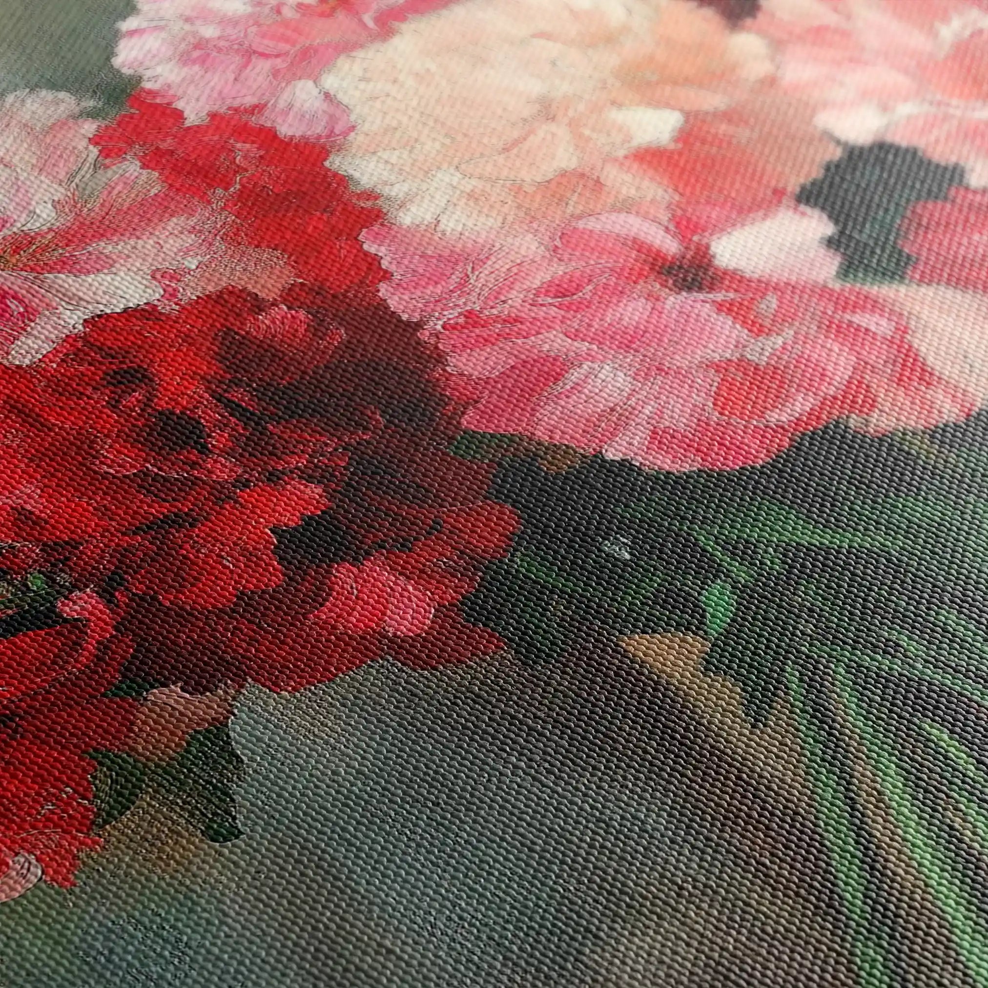 Floral Canvas Wall Art WAD1145-F 90 x 60 cm / Stretched on hidden frame