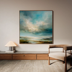 Abstract 1146 Canvas Art 60 x 60 cm / Stretched on hidden frame