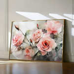 Floral Canvas Wall Art WAD1146-F 90 x 60 cm / Stretched on hidden frame