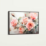 Floral Canvas Wall Art WAD1146-F 90 x 60 cm / Stretched on hidden frame