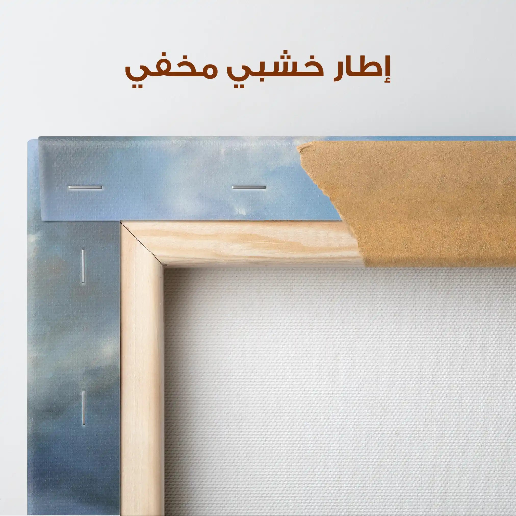 Abstract 1147 Canvas Art 60 x 60 cm / Stretched on hidden frame