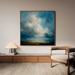 Abstract 1148 Canvas Art 60 x 60 cm / Stretched on hidden frame