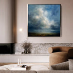 Abstract 1148 Canvas Art 60 x 60 cm / Stretched on hidden frame