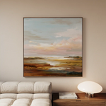 Abstract 1149 Canvas Art 60 x 60 cm / Stretched on hidden frame