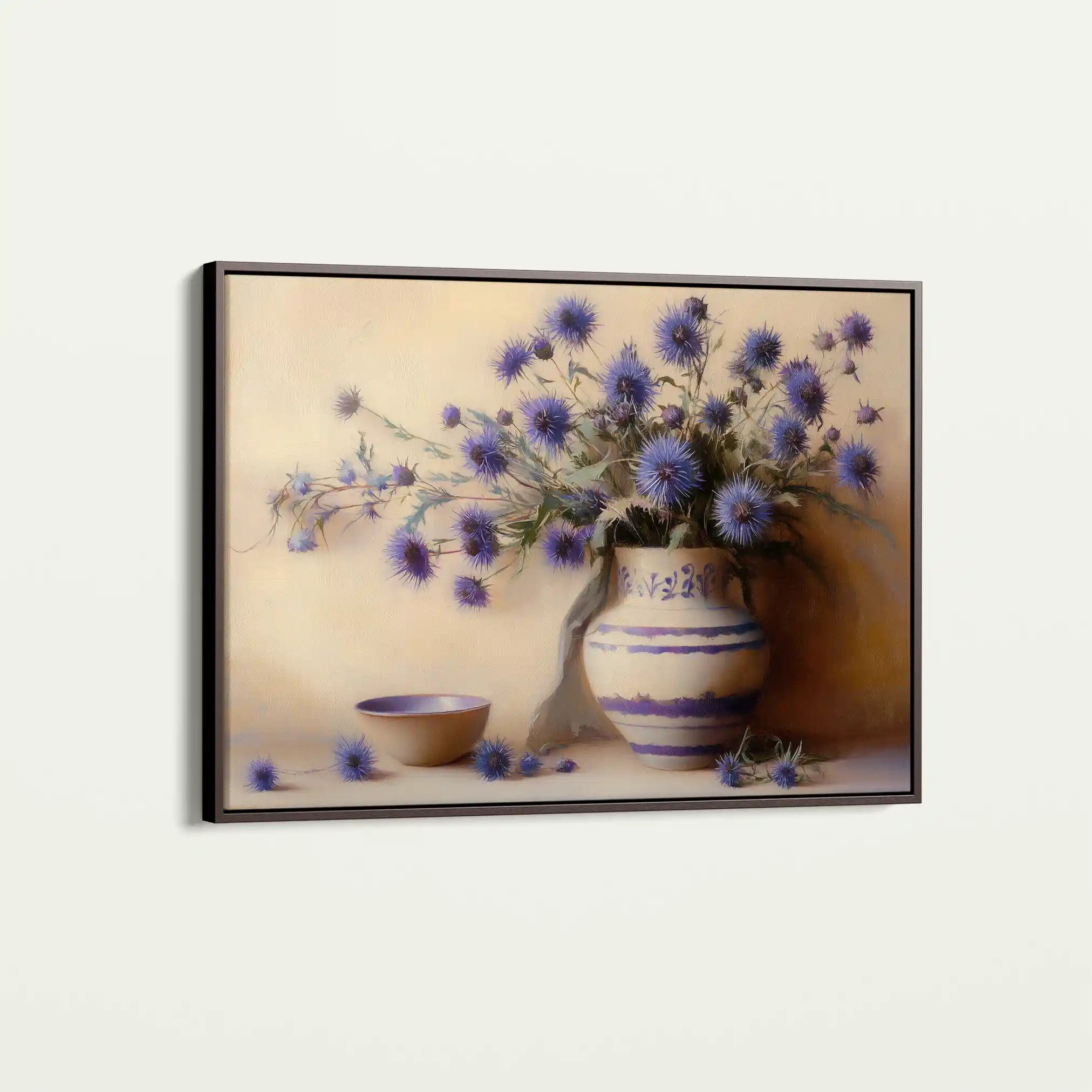 Floral Canvas Wall Art WAD1149-F 90 x 60 cm / Stretched on hidden frame