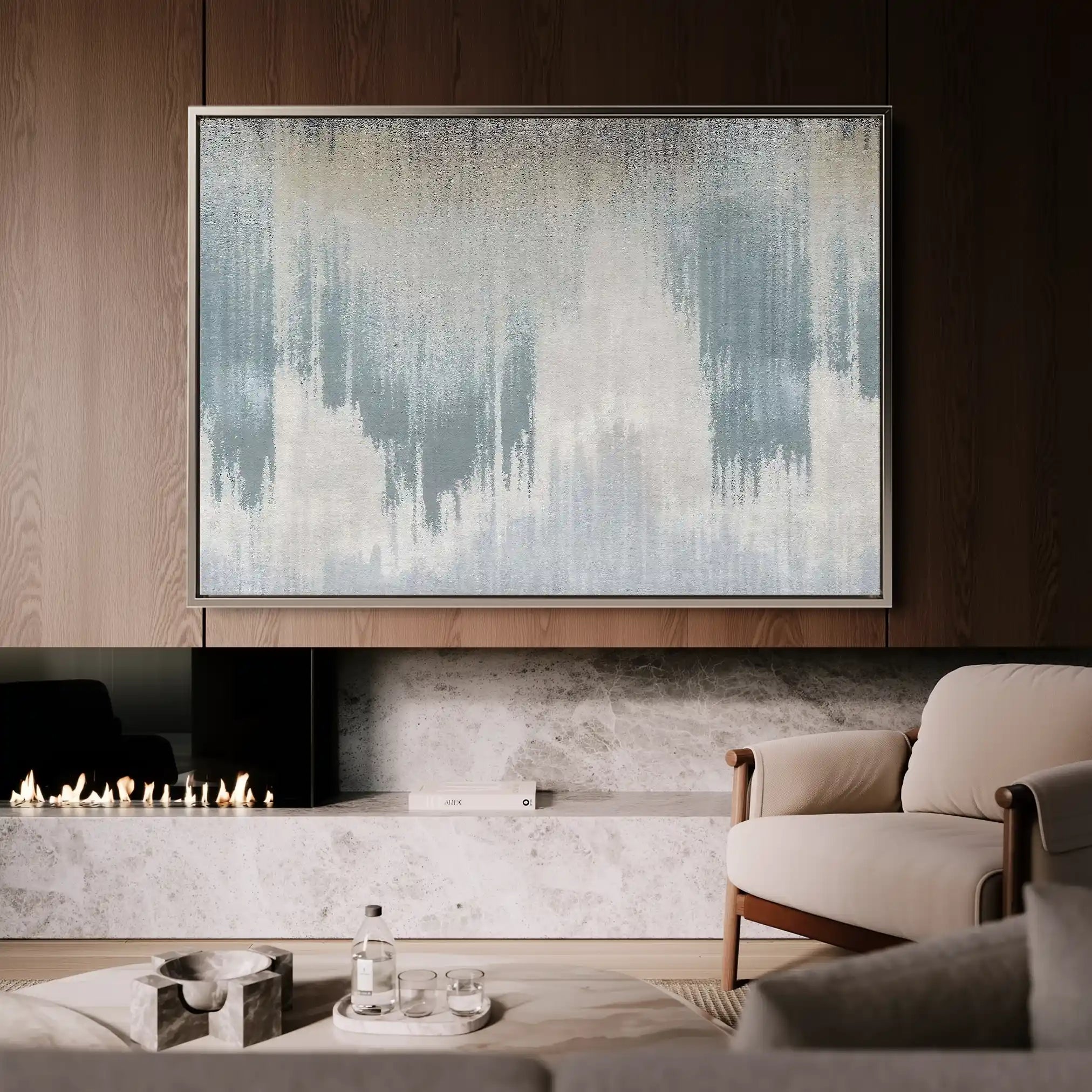 Abstract 115 Canvas Art 60 x 40 cm / Stretched on hidden frame