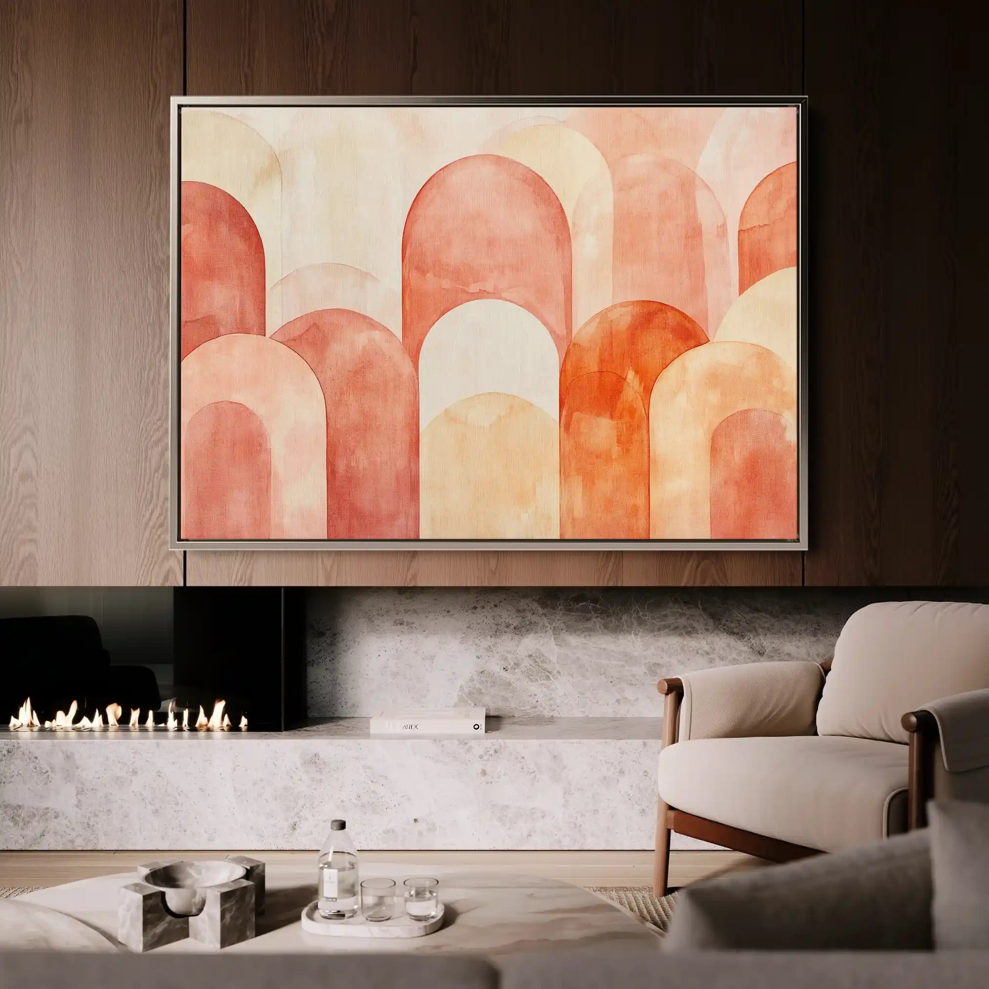 Boho 115 Canvas Art 90 x 60 cm / Stretched on hidden frame