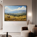 Landscape 115 Canvas Art 90 x 60 cm / Stretched on hidden frame