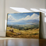 Landscape 115 Canvas Art 90 x 60 cm / Stretched on hidden frame