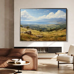 Landscape 115 Canvas Art 90 x 60 cm / Stretched on hidden frame