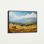 Landscape 115 Canvas Art 90 x 60 cm / Stretched on hidden frame