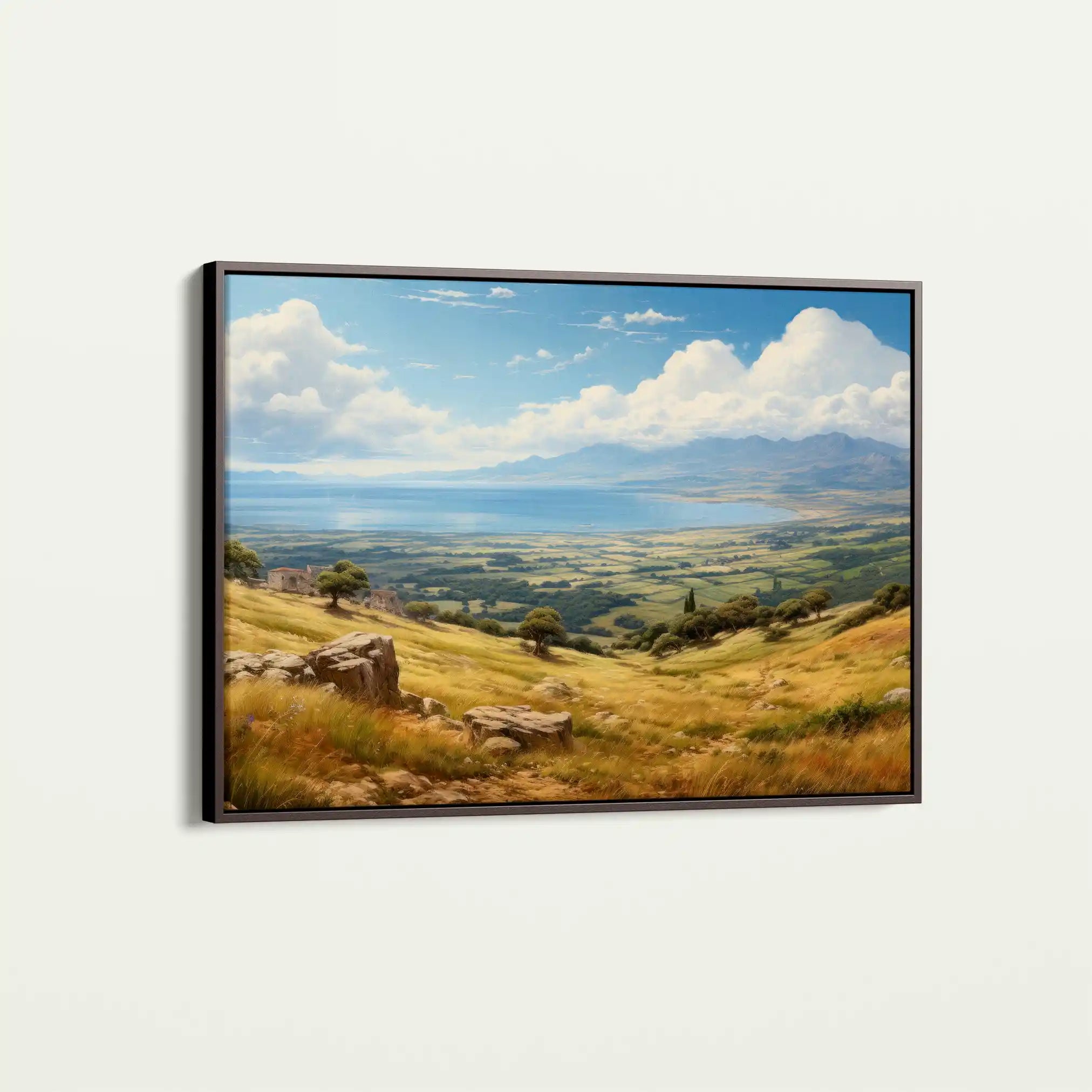 Landscape 115 Canvas Art 90 x 60 cm / Stretched on hidden frame