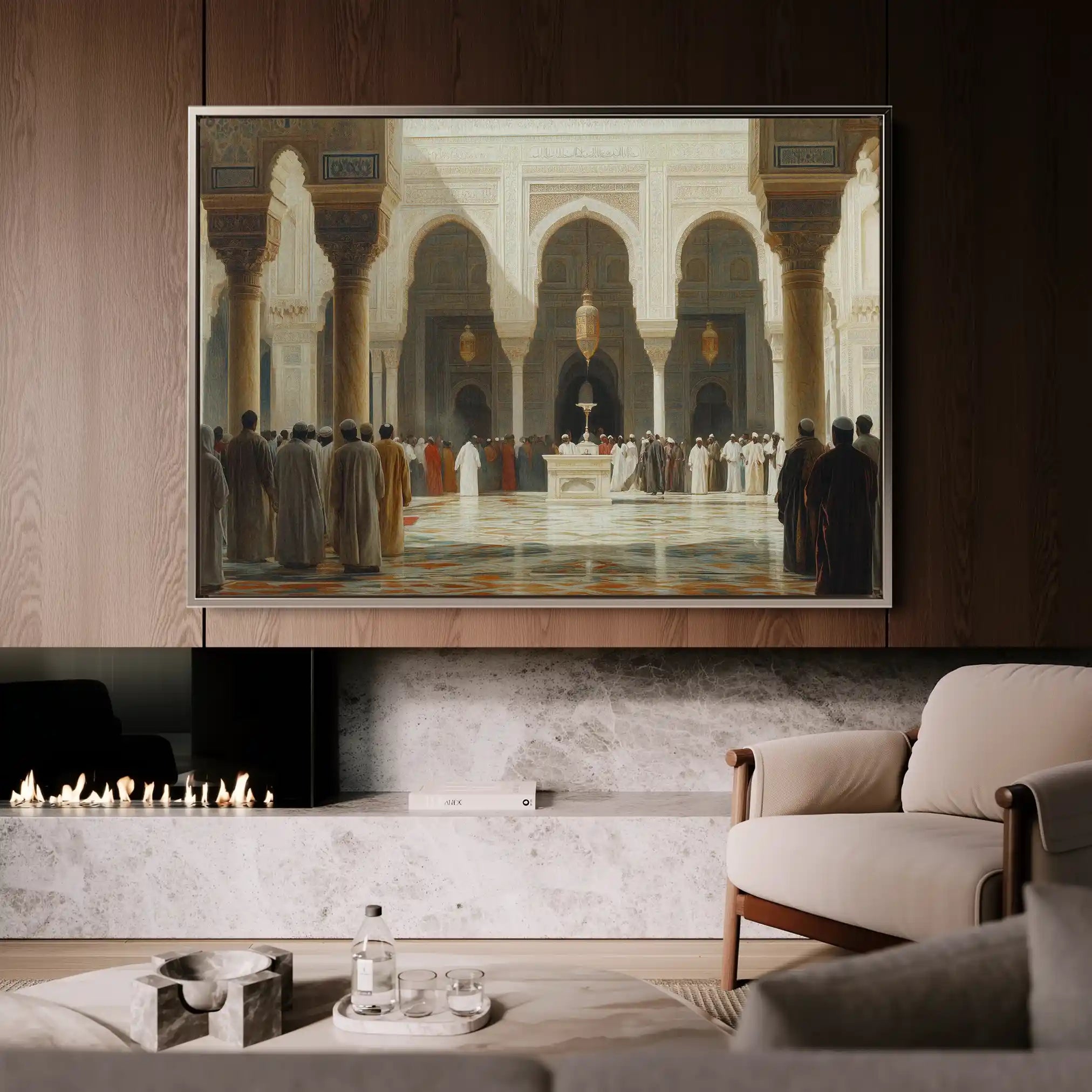 Orientalist 115 Canvas Art 90 x 60 cm / Stretched on hidden frame