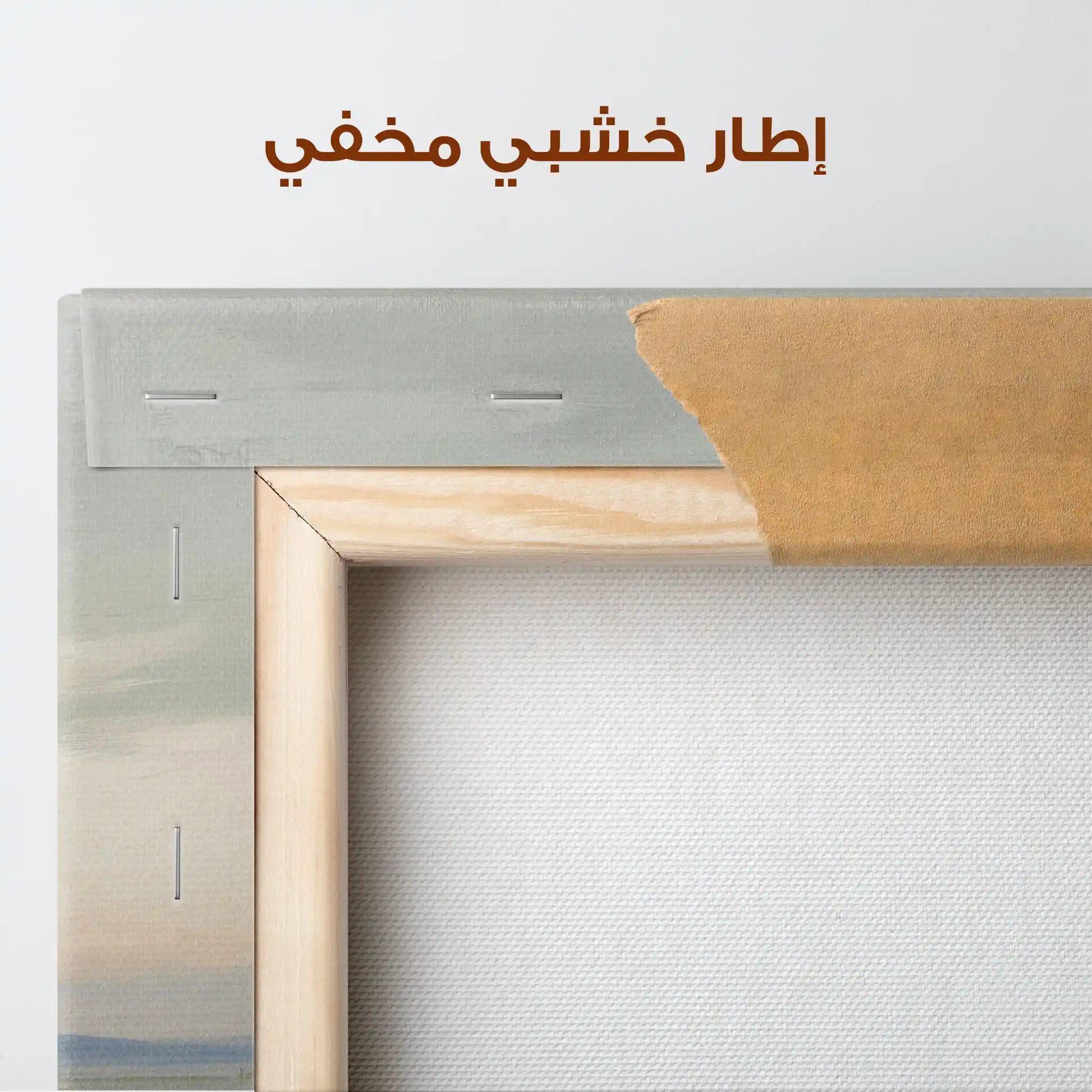 Abstract 1150 Canvas Art 60 x 60 cm / Stretched on hidden frame