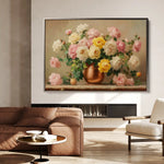 Floral Canvas Wall Art WAD1150-F 90 x 60 cm / Stretched on hidden frame