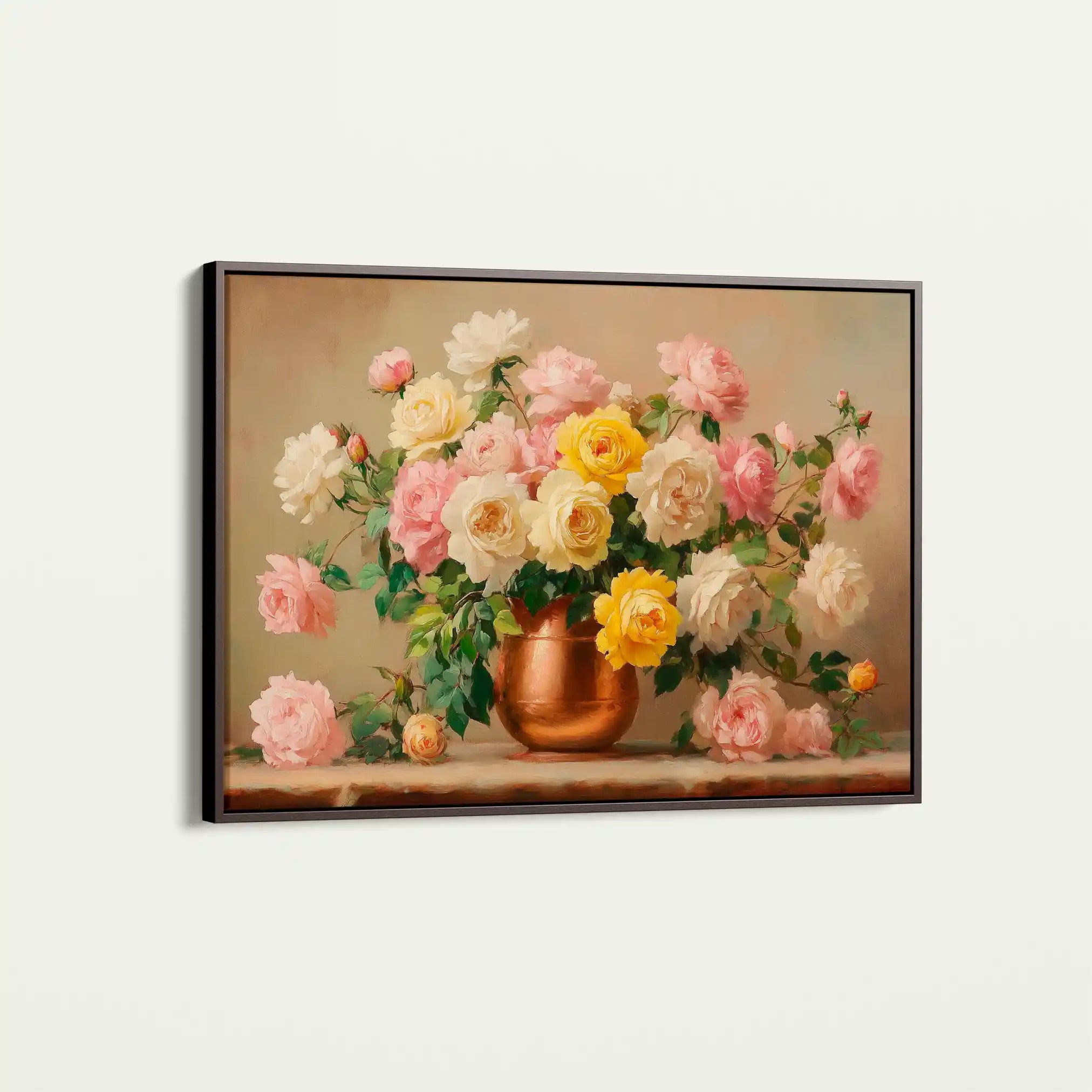 Floral Canvas Wall Art WAD1150-F 90 x 60 cm / Stretched on hidden frame